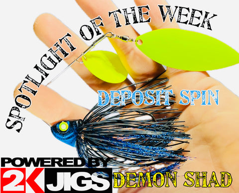 2K SPOTLIGHT JIG! DEPOSIT SPIN! DEMON SHAD!